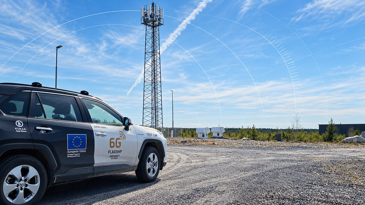 6G Flagship test car at OuluZone
